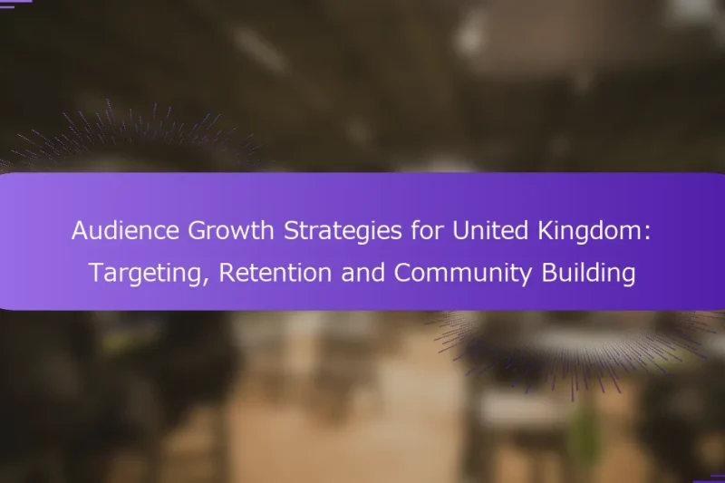 Audience Growth Strategies for United Kingdom: Targeting, Retention and Community Building