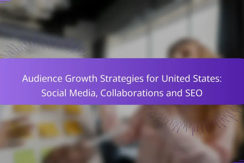Audience Growth Strategies for United States: Social Media, Collaborations and SEO
