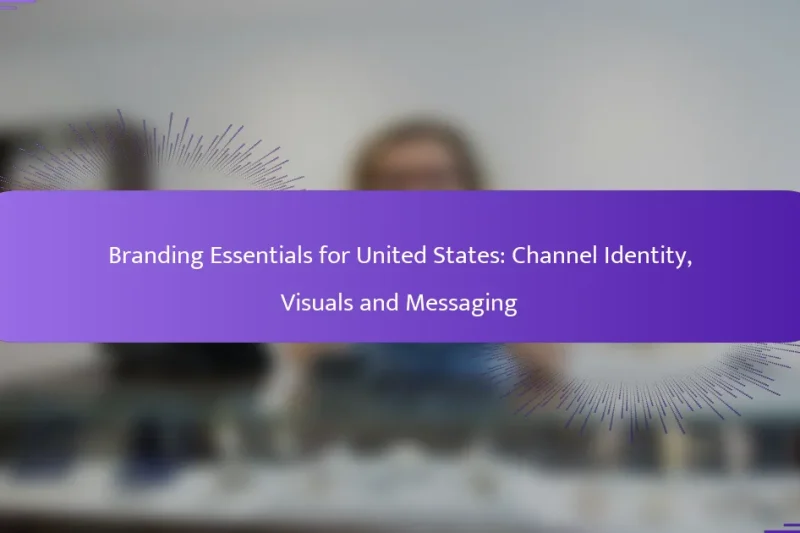 Branding Essentials for United States: Channel Identity, Visuals and Messaging