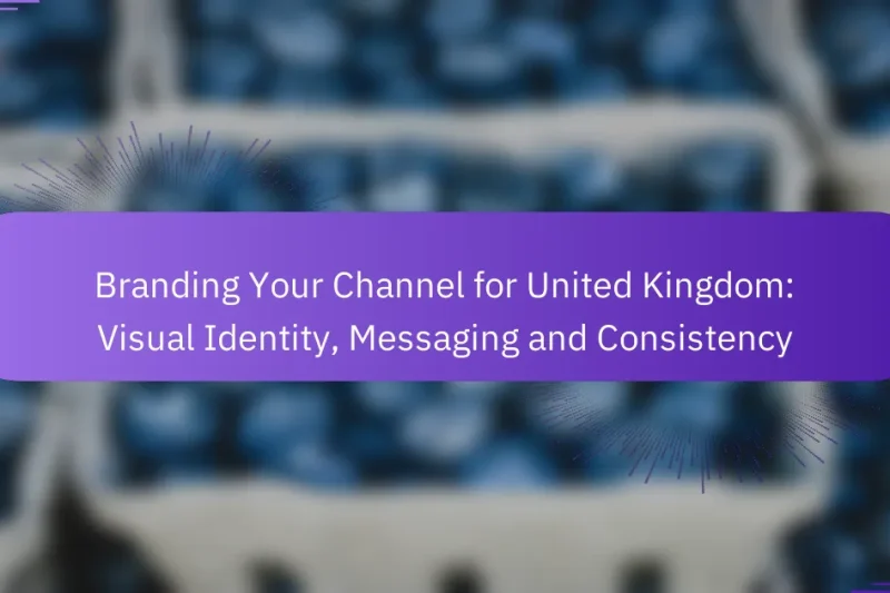 Branding Your Channel for United Kingdom: Visual Identity, Messaging and Consistency