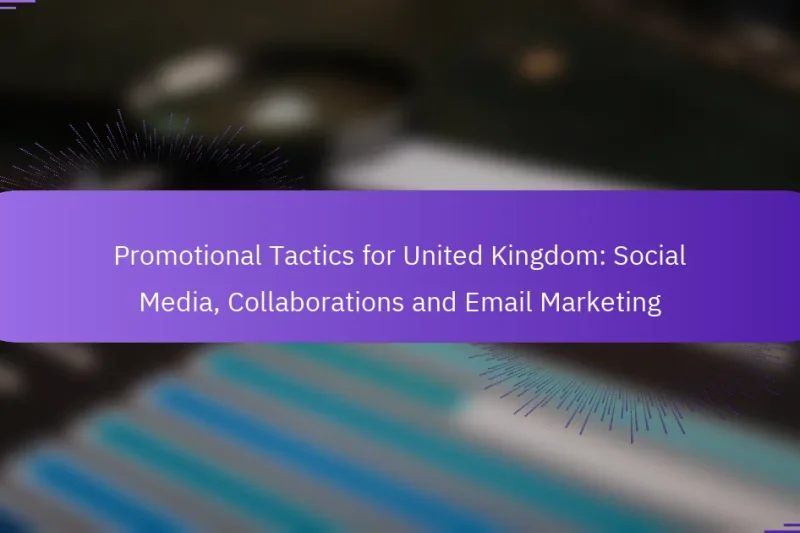 Promotional Tactics for United Kingdom: Social Media, Collaborations and Email Marketing