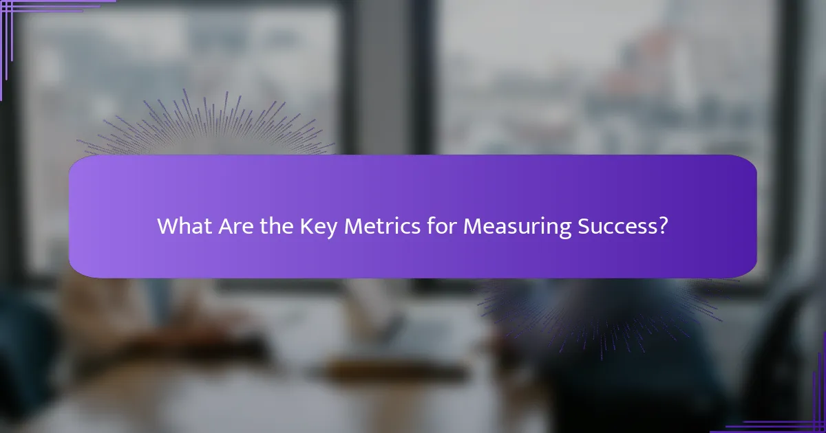 What Are the Key Metrics for Measuring Success?