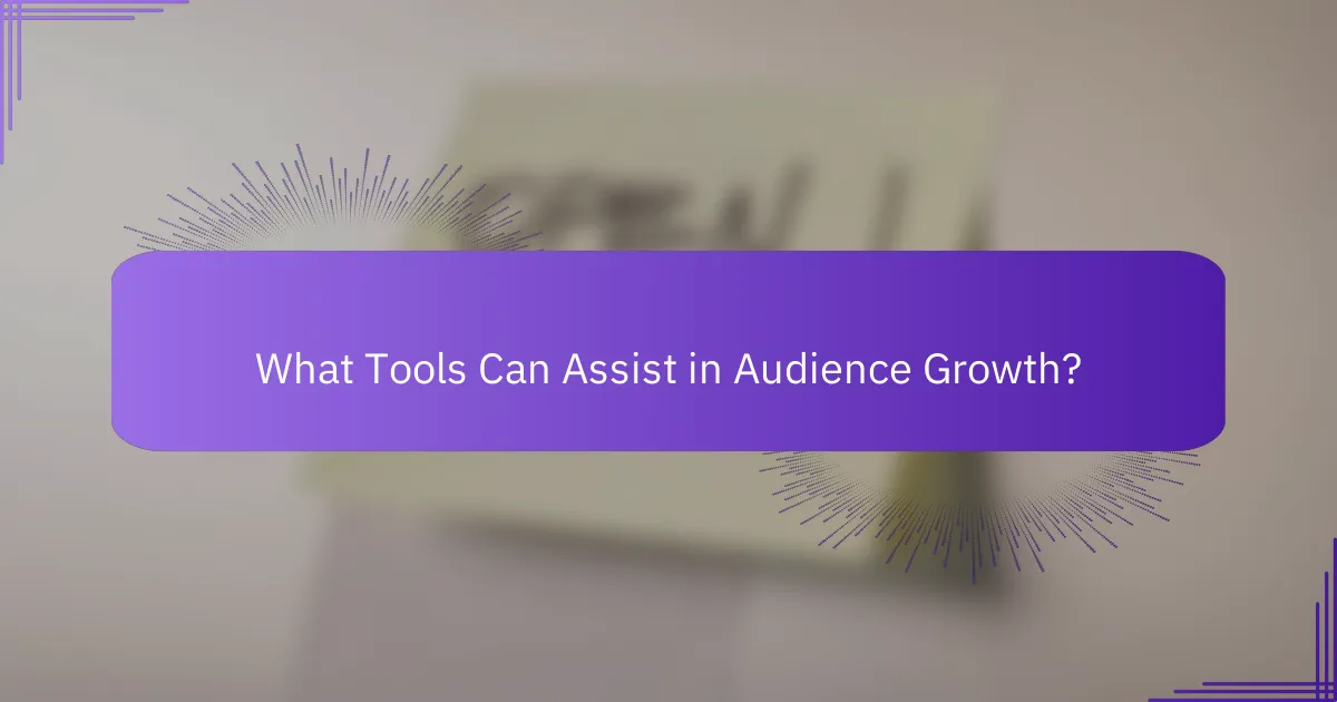 What Tools Can Assist in Audience Growth?
